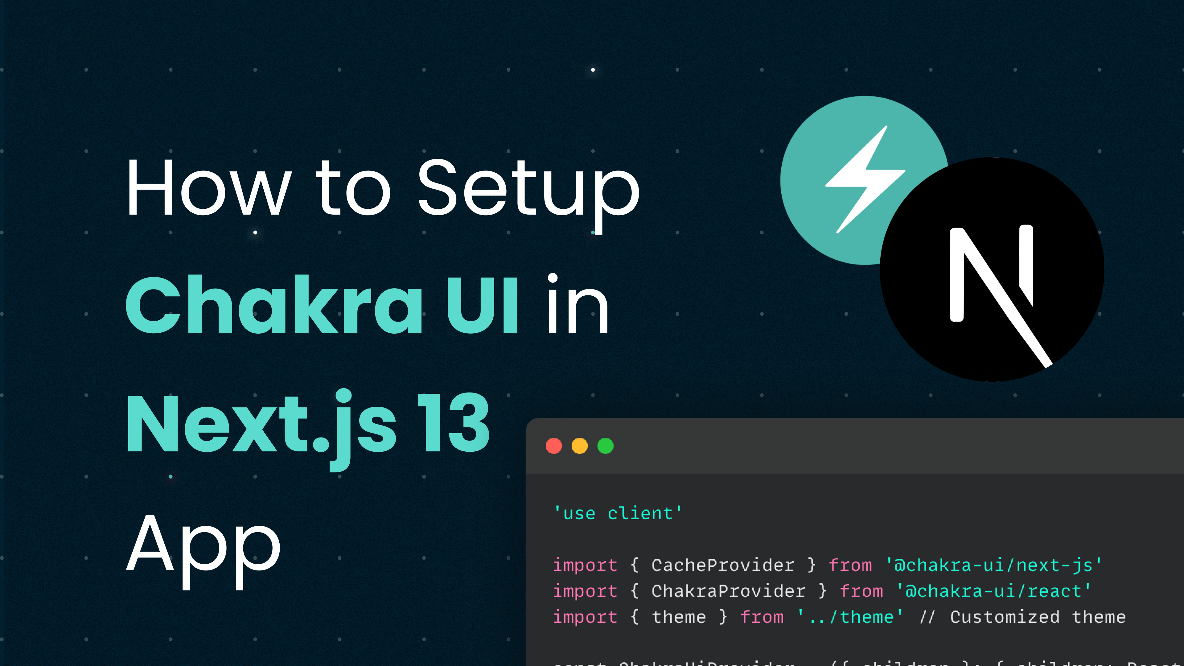 How to setup Next.js 13 + Chakra UI